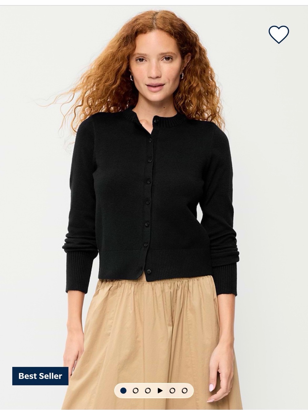 Old Navy Sosoft Black Crewneck Cardigan XL and XXL TALL